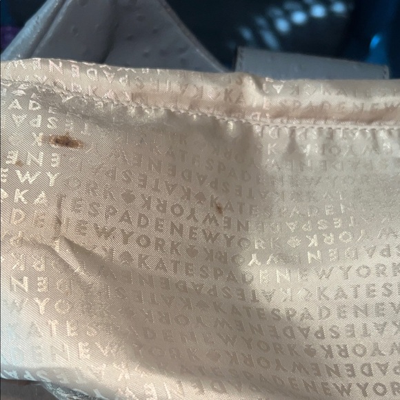 Kate Spade Textured Gray Shoulder Bag - Picture 11 of 12